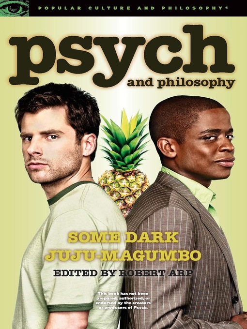 Cover image for Psych and Philosophy